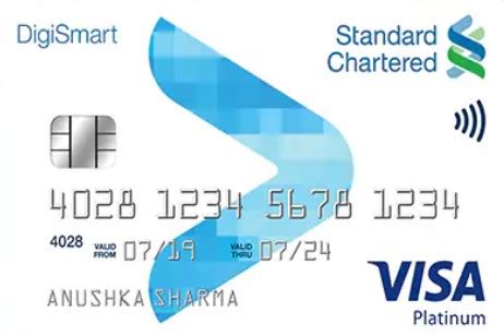 DigiSmart Credit Card Benefits – Standard Chartered India